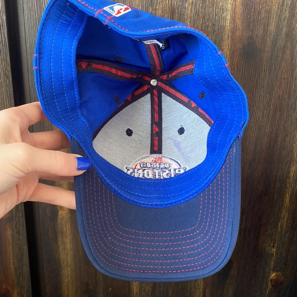 Adidas NBA Detroit Pistons Large/XL Embroidered Hat - Picture 6 of 8